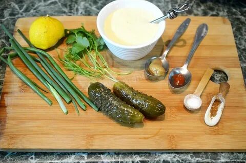 Рецепт соуса тартар: классический, с солеными огурцами, капе