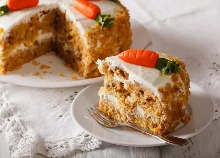 Классический морковный торт - 73 фото