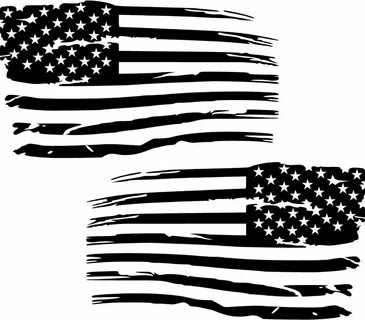 American Distressed Flag Svg SVG File