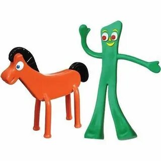 Gumby and Pokey Gumby and pokey, Childhood toys, Therapy toy