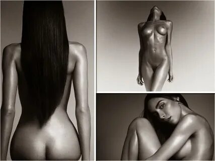 stripped down alongside transgender model Ines Rau for a steamy new photosh...