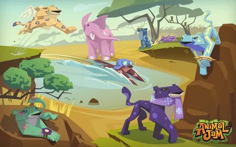 Animal jam, Animal jam play wild, Animal games