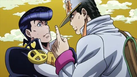 File:Jotaro yells at Josuke.png - JoJo's Bizarre Encyclopedi