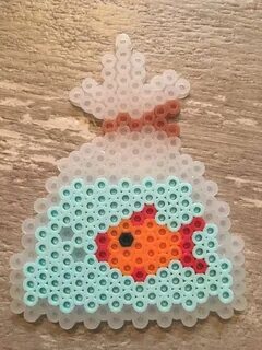 Image result for goldfish perler bead Hama beads design, Eas
