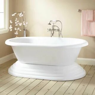 Avon Acrylic Pedestal Tub Free standing bath tub, Acrylic tu