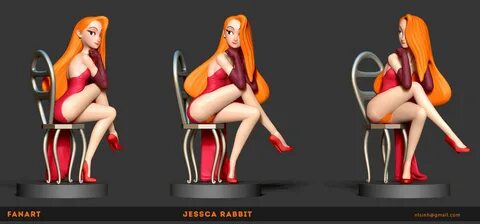 Sinh Nguyen - Jessica Rabbit Fanart