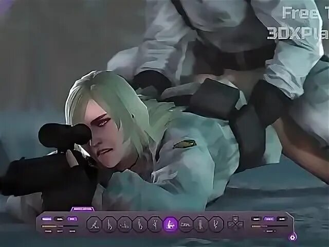Metal Gear Sniper Wolf Hard Fucked Big Cock Animated (Sound)