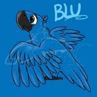 Fanart : ParrotLoverCavy - Blu