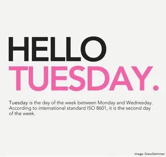 Hello Tuesday Pictures, Photos, and Images for Facebook, Tum