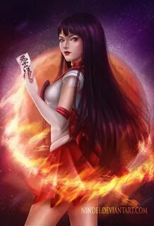 Sailor Mars Fanart by Nindei