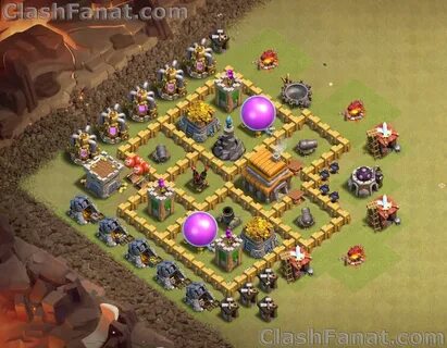 Town hall 5 base - Best th5 layout Clash of Clans 2019