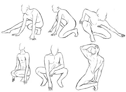 Drawing Body Poses, Human Drawing, Drawing Tips, Drawing Techniques, Male F...