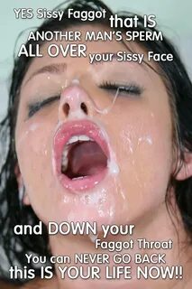 Your Cum-Covered Life Sissy Caption - constantlytoomuch