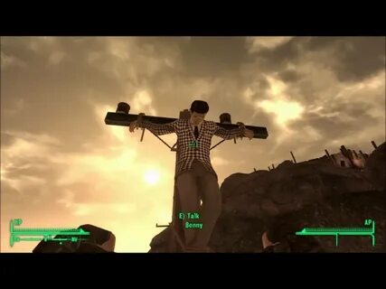 Fallout New Vegas: Killing Benny ( crucifixion ) - YouTube