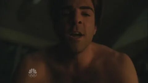 Zachary Quinto on Heroes s4e06 - Shirtless Men at groopii