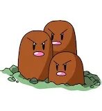 Cuish - Pokémon - Dugtrio