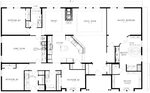 Download HD Home Floor Plan - 5 Bedroom Barndominium Floor P