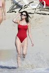 EXCLUSIVE Stephanie Seymour is seen on the beach in St Barts