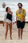 elizabeth olsen spotted in a swimsuit while spending a relax