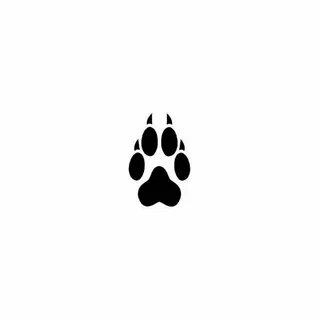 Next tat Wolf paw tattoos, Small wolf tattoo, Paw tattoo