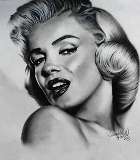 Marilyn Monroe by Samantha Howell Marilyn monroe portrait, M