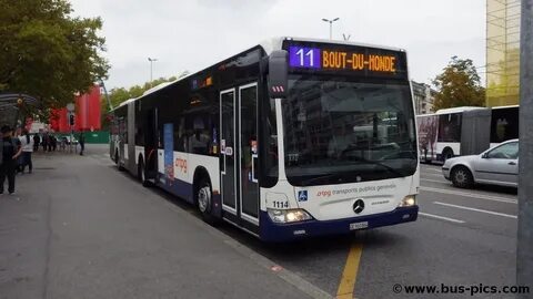 Charmilles -- ligne 11 -- TPG 1114 Bus Pictures