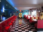 50s Bar - main inspiration for Garage deco Retro cafe, Diner
