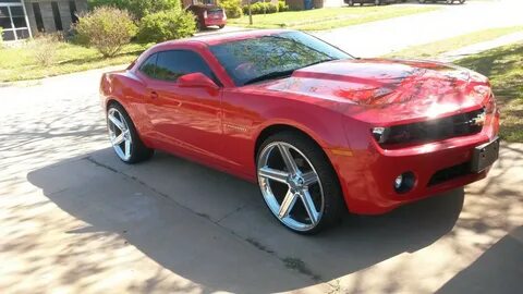 Chevy Camaro on 24 inch Iroc's - Big Rims - Custom Wheels