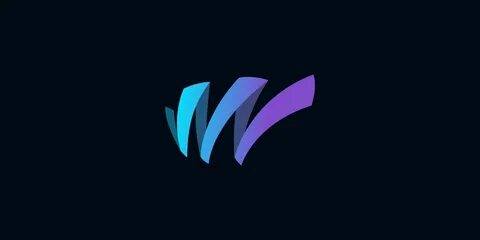 M or W - Logo Template CodeZaar