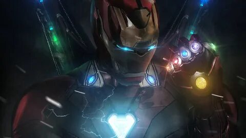 Iron Man with Infinity Gauntlet Wallpapers HD Wallpapers ID 