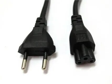 Power cord EU 2Pin Male to IEC 320 C5 Micky for Notebook Pow