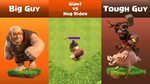 Every Level Giant VS Every Level Hog Rider Clash of Clans - 