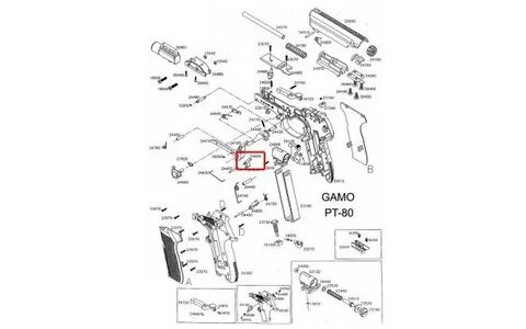 Тактико-технические характеристики скоба малая усм Gamo PT-8