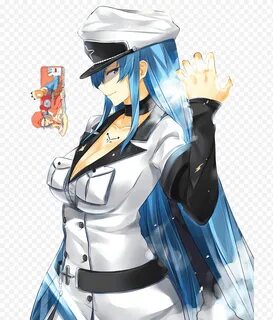 تنزيل مجاني Esdeath (Akame ga Kill!) . Render . امرأة ذات شع