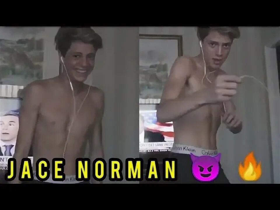 Jace Norman dancing shirtless on TiKTok 🔥 😈 - YouTube