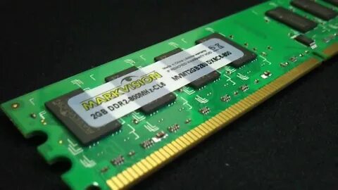 Memória RAM DDR2 2GB 800Mhz Markvision - YouTube