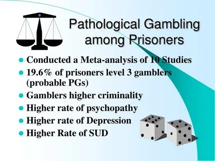 PPT - Solutions to the Problem Gambling and Crime Connection