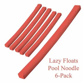 Toys & Games Pool Toys Coral, 4-Pack Lazy Floats Soft Swimmi