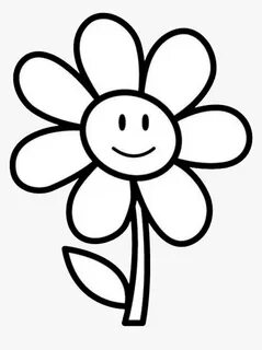 Sunflower Clipart Black And White - Clip Art Black And White