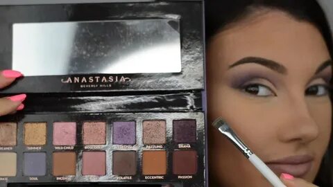 Purple Eyeshadow Tutorial Anastasia Beverly Hills Norvina Pa
