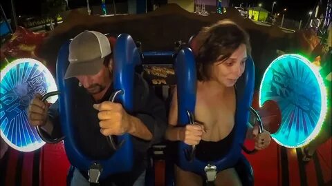 They are having a lot of fun Slingshot Ride - YouTube
