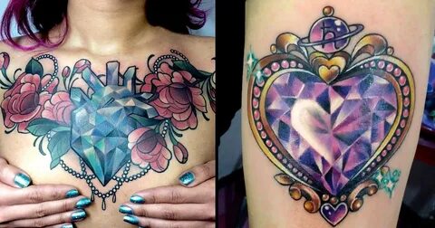 Tattoodo Heart tattoo, Gem tattoo, Heart tattoo designs