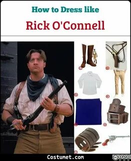 Rick O'Connell (The Mummy) Costume for Cosplay & Halloween 2