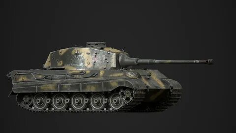 ArtStation - Tiger ll (Köenigtieger)