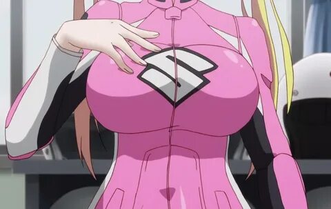 Anime female character random boob gif