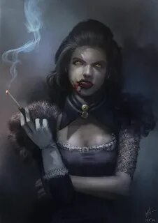 Vampires (female) - Album on Imgur Vampire portrait, Female 
