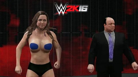 THE BREAST INCARNATE - Stephanie McMahon with Brock Lesnar's