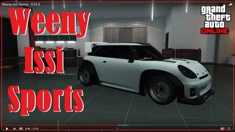 Weeny Issi Sports - GTA 5 - YouTube