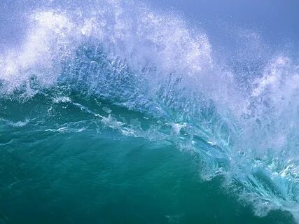 Download Wallpaper sea wave splatter, 1600x1200, Ocean wave