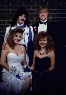 A VERY 80s Prom Photo... Journey Edition. Prom photos, 1980s